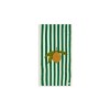 Strandhanddoek met limoen - Beach towel antique stripe